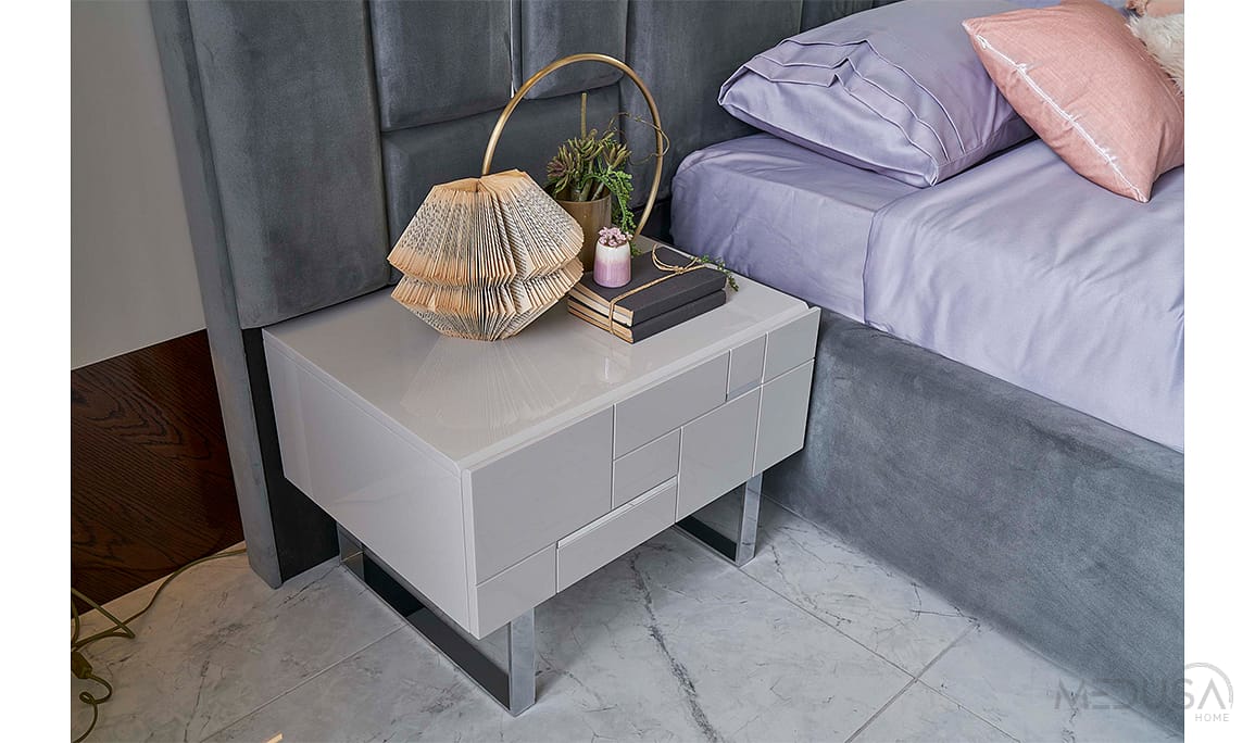 Medusa Home Mobilya - Ibiza Silver Komodin