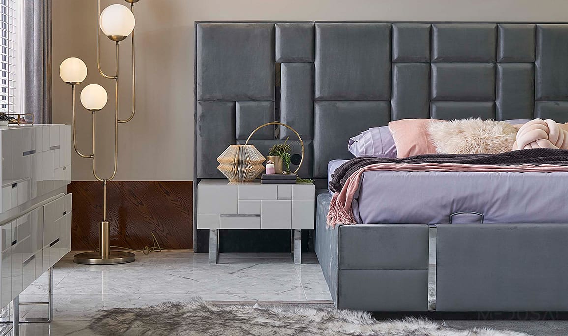 Medusa Home Mobilya - Ibiza Silver Komodin