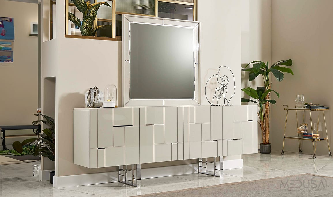 Medusa Home Mobilya - Ibiza Silver Konsol