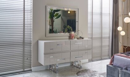 Medusa Home - Ibiza Silver Şifonyer Medusa Home - Ibiza Silver Şifonyer