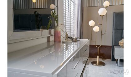 Medusa Home Mobilya - Ibiza Silver Şifonyer