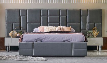 Medusa Home Mobilya - Ibiza Silver Yatak Odası