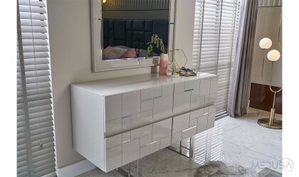 Medusa Home Mobilya - Ibiza Silver Yatak Odası