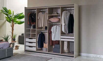 Medusa Home Mobilya - Ibiza Silver Yatak Odası