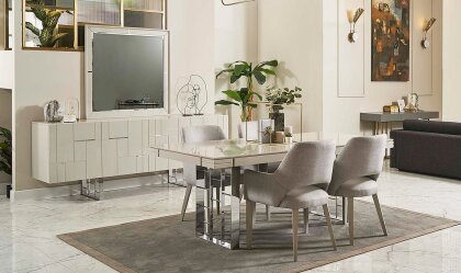 Medusa Home - Ibiza Silver Yemek Odası Medusa Home - Ibiza Silver Yemek Odası