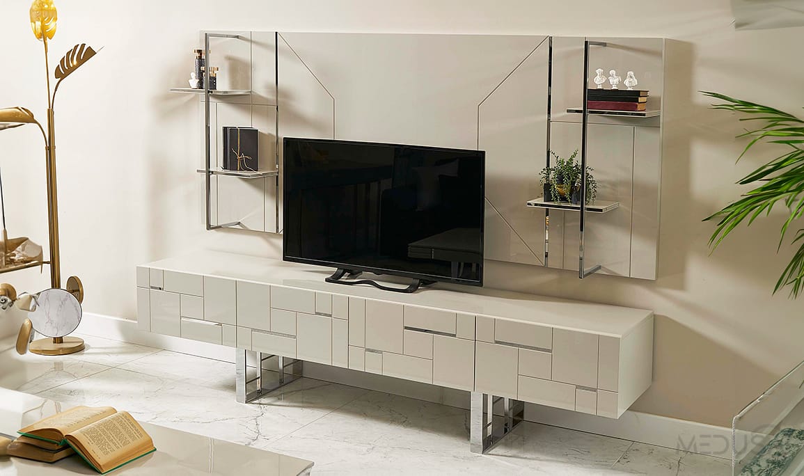 Medusa Home Mobilya - Ibiza Silver Yemek Odası