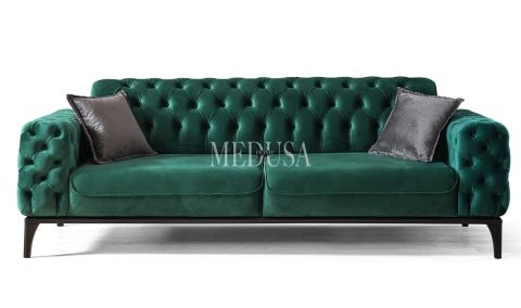Medusa Home - İcon Chester Üçlü Koltuk Medusa Home - İcon Chester Üçlü Koltuk