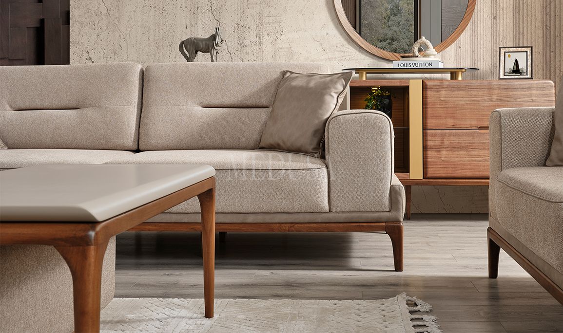 Medusa Home Mobilya - Icon Üçlü Koltuk