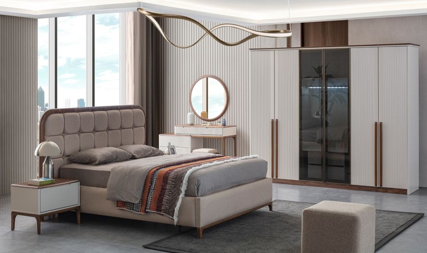 Medusa Home Mobilya - Idea Yatak Odası - Beyaz Yatak Odası
