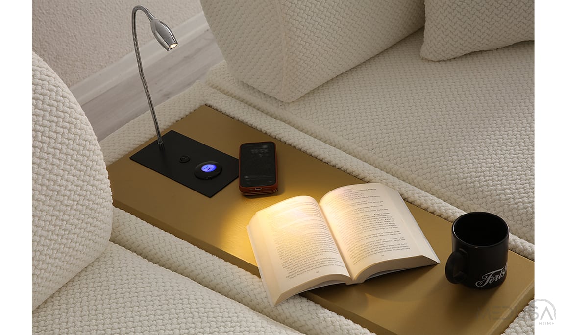 Medusa Home Mobilya - İlyora Antik Yataklı Koltuk Takımı