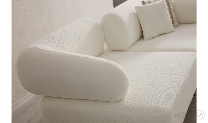 Medusa Home Mobilya - İlyora Antik Yataklı Üçlü Koltuk