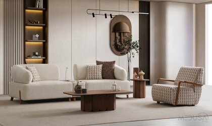 Medusa Home Mobilya - İlyora Wood Yataklı Koltuk Takımı