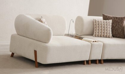 Medusa Home Mobilya - İlyora Wood Yataklı Koltuk Takımı
