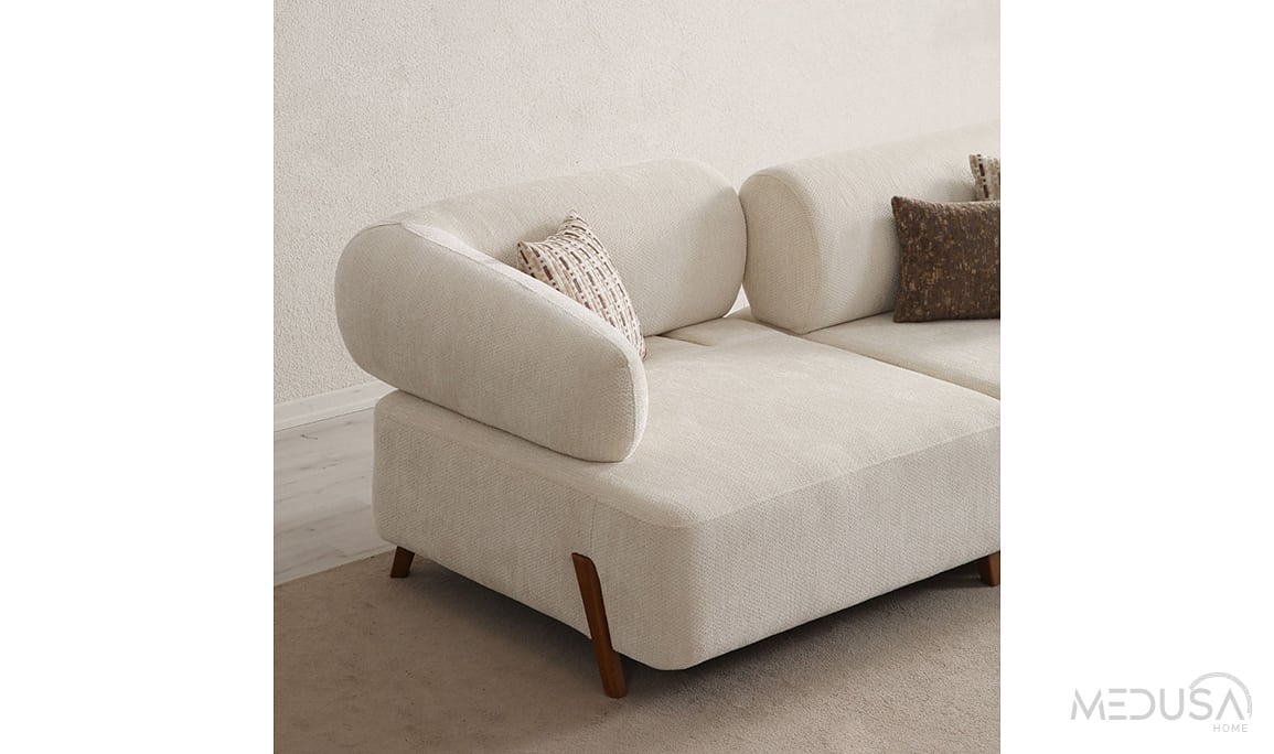 Medusa Home Mobilya - İlyora Wood Yataklı Koltuk Takımı