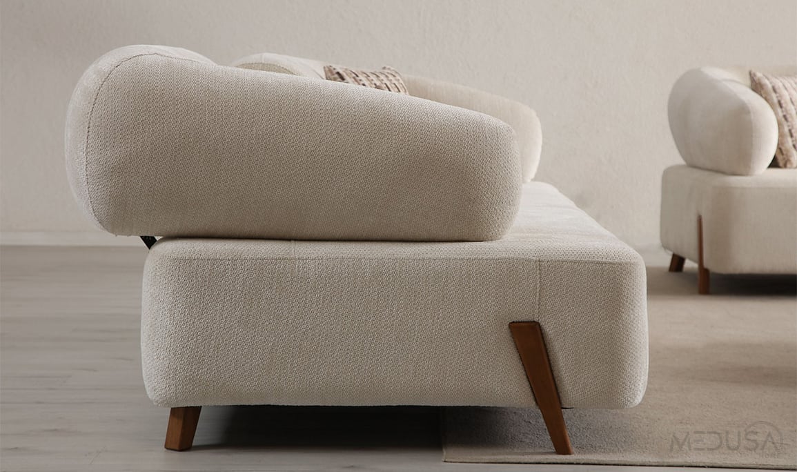 Medusa Home Mobilya - İlyora Wood Yataklı Koltuk Takımı