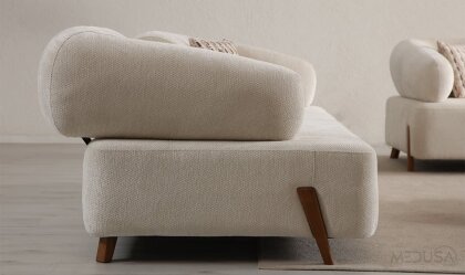 Medusa Home Mobilya - İlyora Wood Yataklı Koltuk Takımı