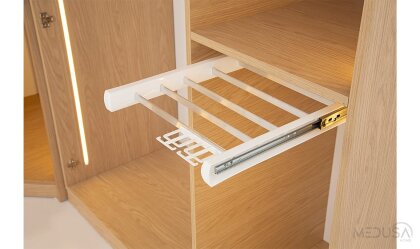 Medusa Home Mobilya - İmza Meşe Köşe Gardırop