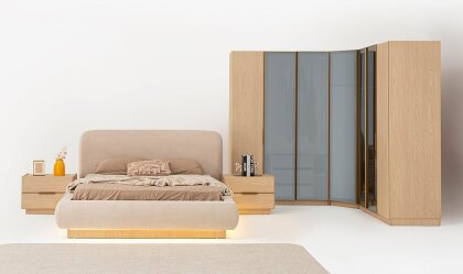 Medusa Home - İmza Meşe Köşe Yatak Odası Medusa Home - İmza Meşe Köşe Yatak Odası