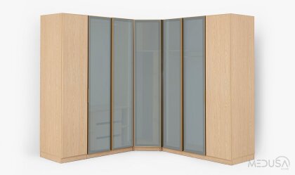 Medusa Home Mobilya - İmza Meşe Köşe Yatak Odası