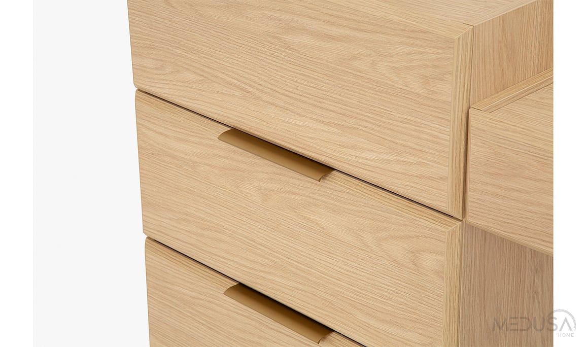 Medusa Home Mobilya - İmza Meşe Köşe Yatak Odası