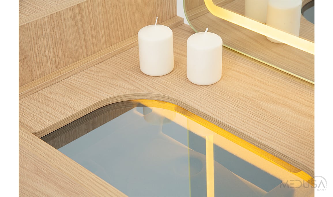 Medusa Home Mobilya - İmza Meşe Şifonyer