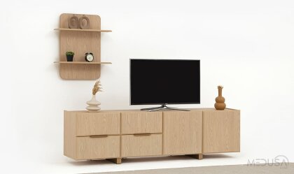 Medusa Home Mobilya - İmza Meşe Tv Ünitesi