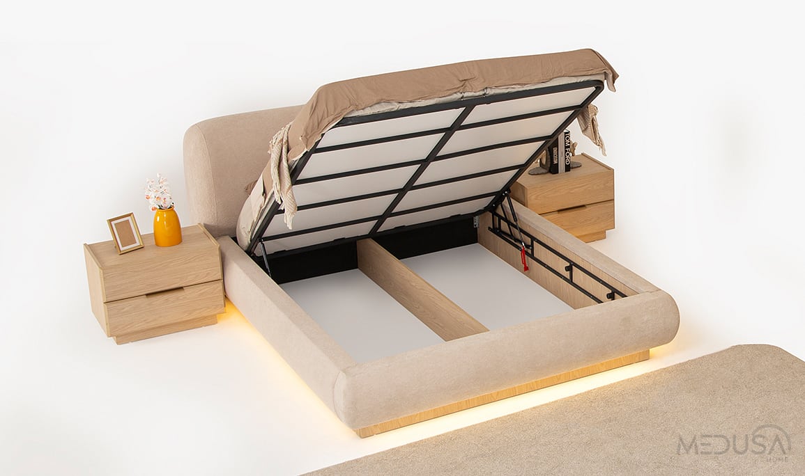 Medusa Home Mobilya - İmza Meşe Yatak Odası 