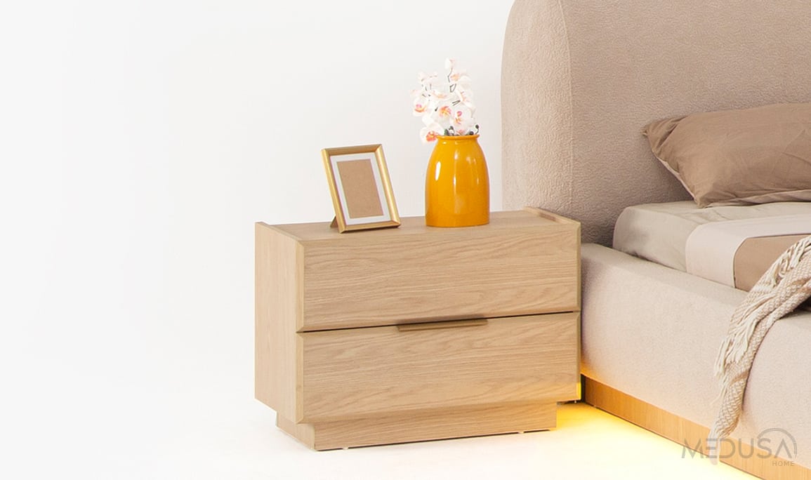 Medusa Home Mobilya - İmza Meşe Yatak Odası 