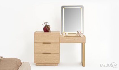 Medusa Home Mobilya - İmza Meşe Yatak Odası 
