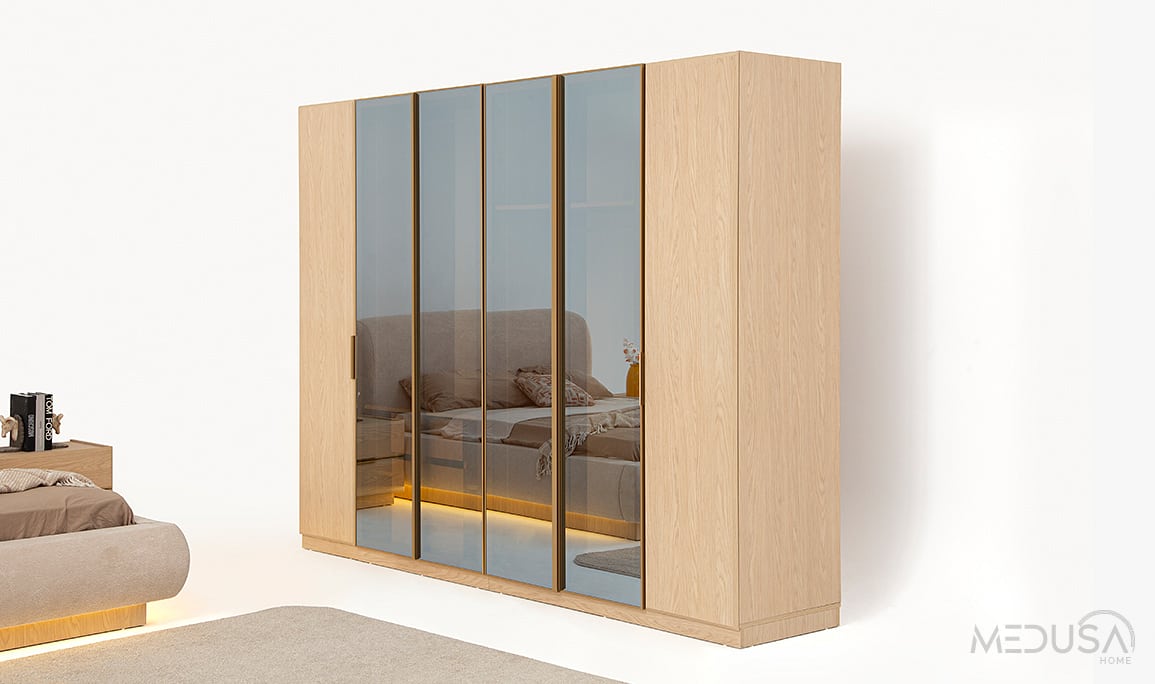 Medusa Home Mobilya - İmza Meşe Yatak Odası 