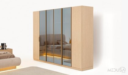 Medusa Home Mobilya - İmza Meşe Yatak Odası 