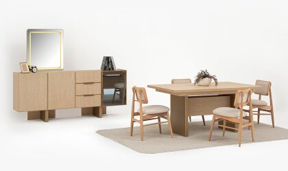 Medusa Home - İmza Meşe Yemek Odası Medusa Home - İmza Meşe Yemek Odası