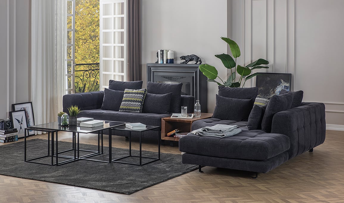 Medusa Home Mobilya - Infernus Mini Köşe Takımı