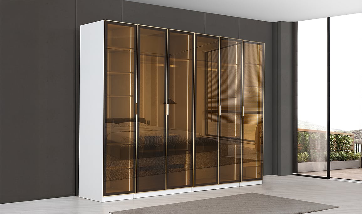 Medusa Home Mobilya - Infinity Gold Gardırop