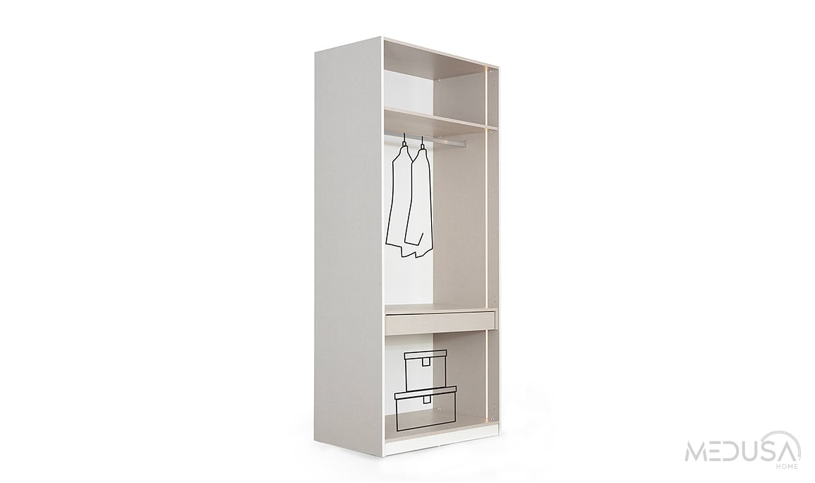 Medusa Home Mobilya - Infinity Gold Gardırop