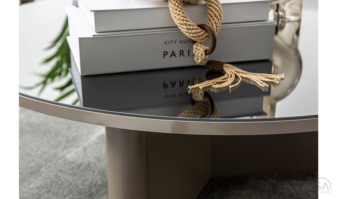 Medusa Home Mobilya - Inox Sehpa Seti