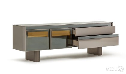 Medusa Home Mobilya - Inox Tv Ünitesi