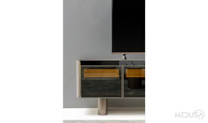 Medusa Home Mobilya - Inox Tv Ünitesi