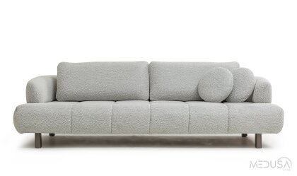 Medusa Home Mobilya - Inox Üçlü Koltuk