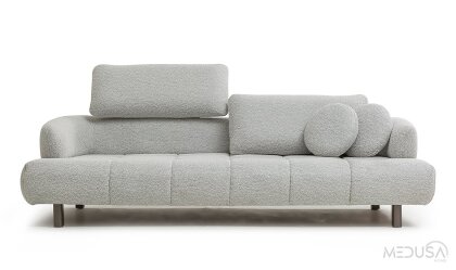 Medusa Home Mobilya - Inox Üçlü Koltuk