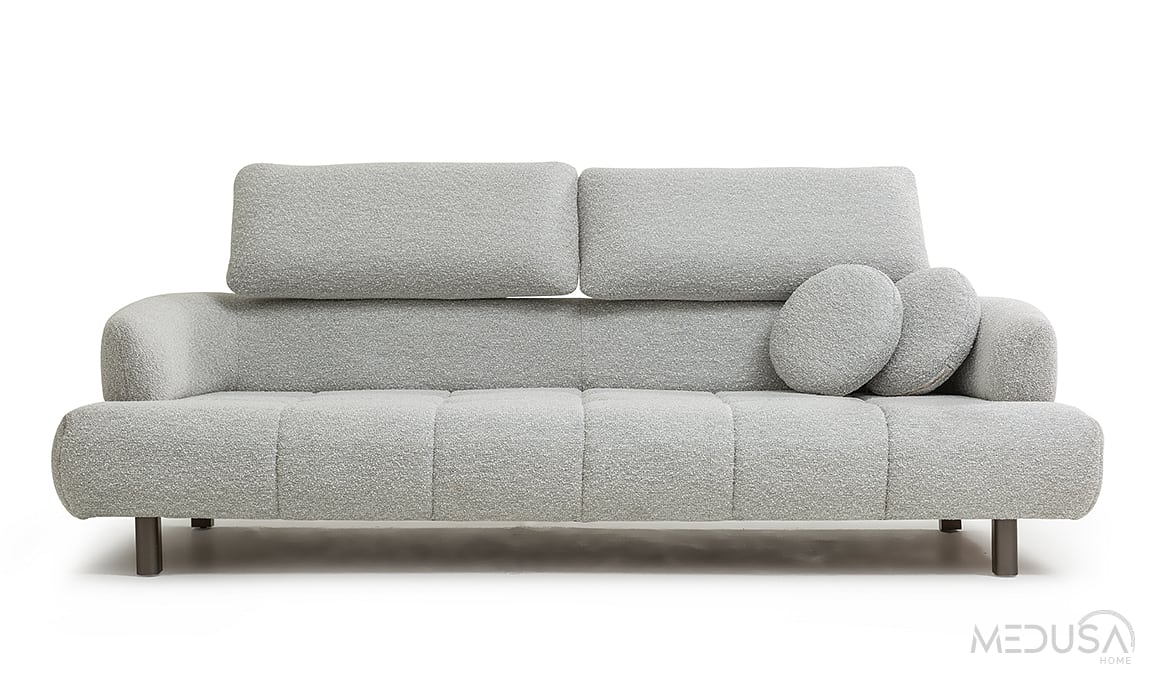 Medusa Home Mobilya - Inox Üçlü Koltuk