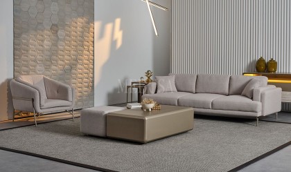 Medusa Home Mobilya - Isabel İtaly Design Üçlü Koltuk