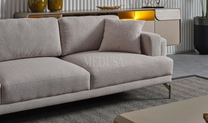 Medusa Home Mobilya - Isabel İtaly Design Üçlü Koltuk
