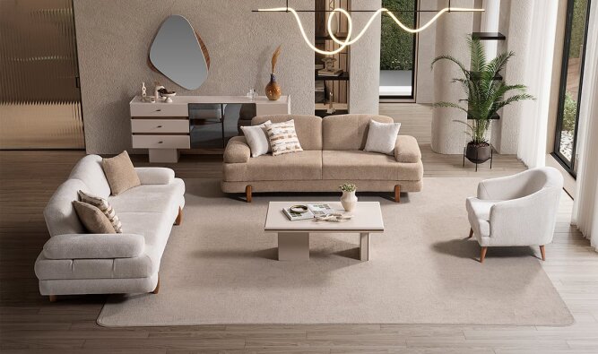 Medusa Home Mobilya - İstanbul Koltuk Takımı - Bohem Koltuk Takımı