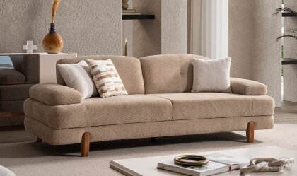 Medusa Home - İstanbul Sandıklı Kahve Üçlü Koltuk Medusa Home - İstanbul Sandıklı Kahve Üçlü Koltuk