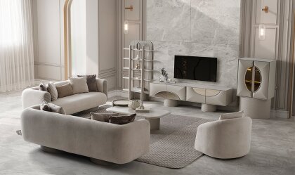 Medusa Home Mobilya - Ivory Koltuk Takımı