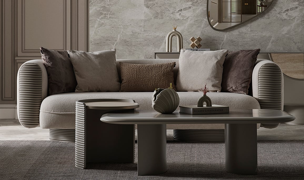 Medusa Home Mobilya - Ivory Koltuk Takımı