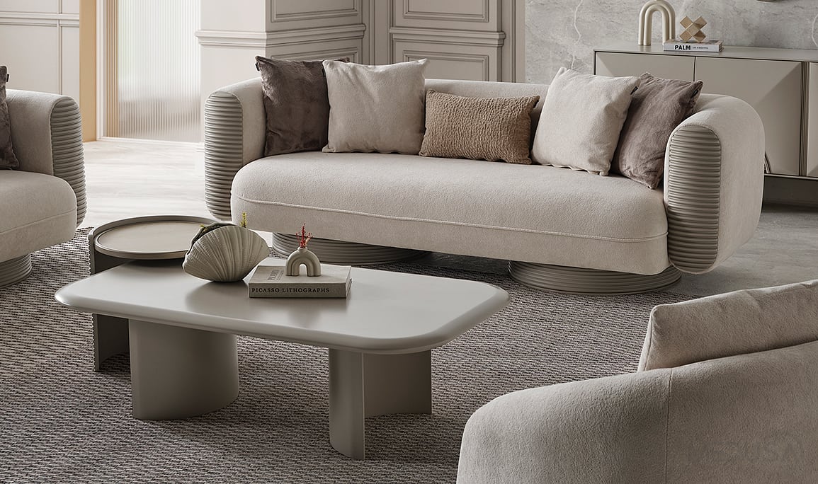 Medusa Home Mobilya - Ivory Koltuk Takımı
