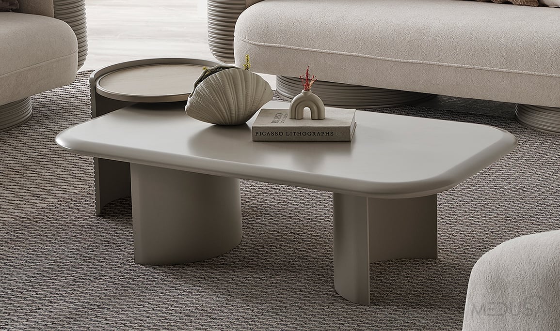 Medusa Home Mobilya - Ivory Sehpa Seti