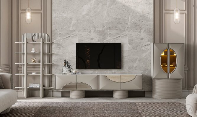 Ivory Tv Ünitesi Set